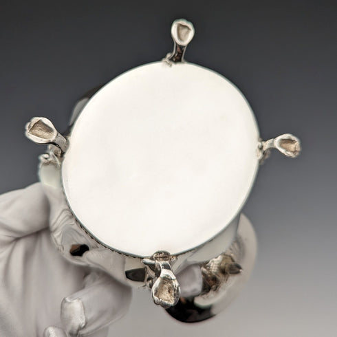 1903 年英國古董純銀茶盒 196 克 Thomas White